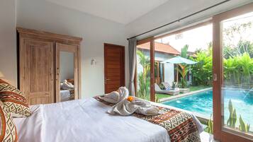 Comfort-Haus, 2 Schlafzimmer, Terrasse, Poolblick