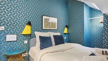 2 habitaciones y espacio para trabajar con laptop