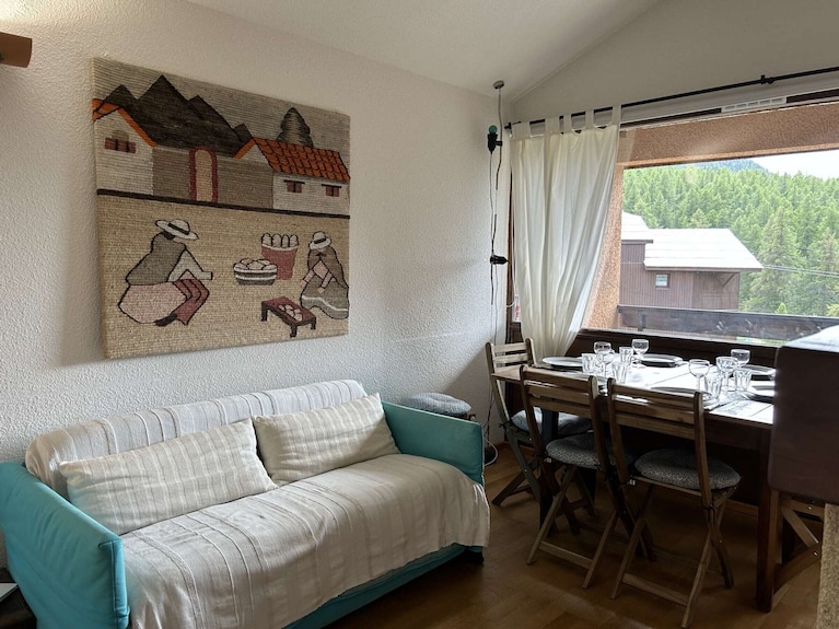 Appartement Chaleureux Pour 6 à Montgenèvre Avec Animaux Admis Et Parking - Montgenèvre