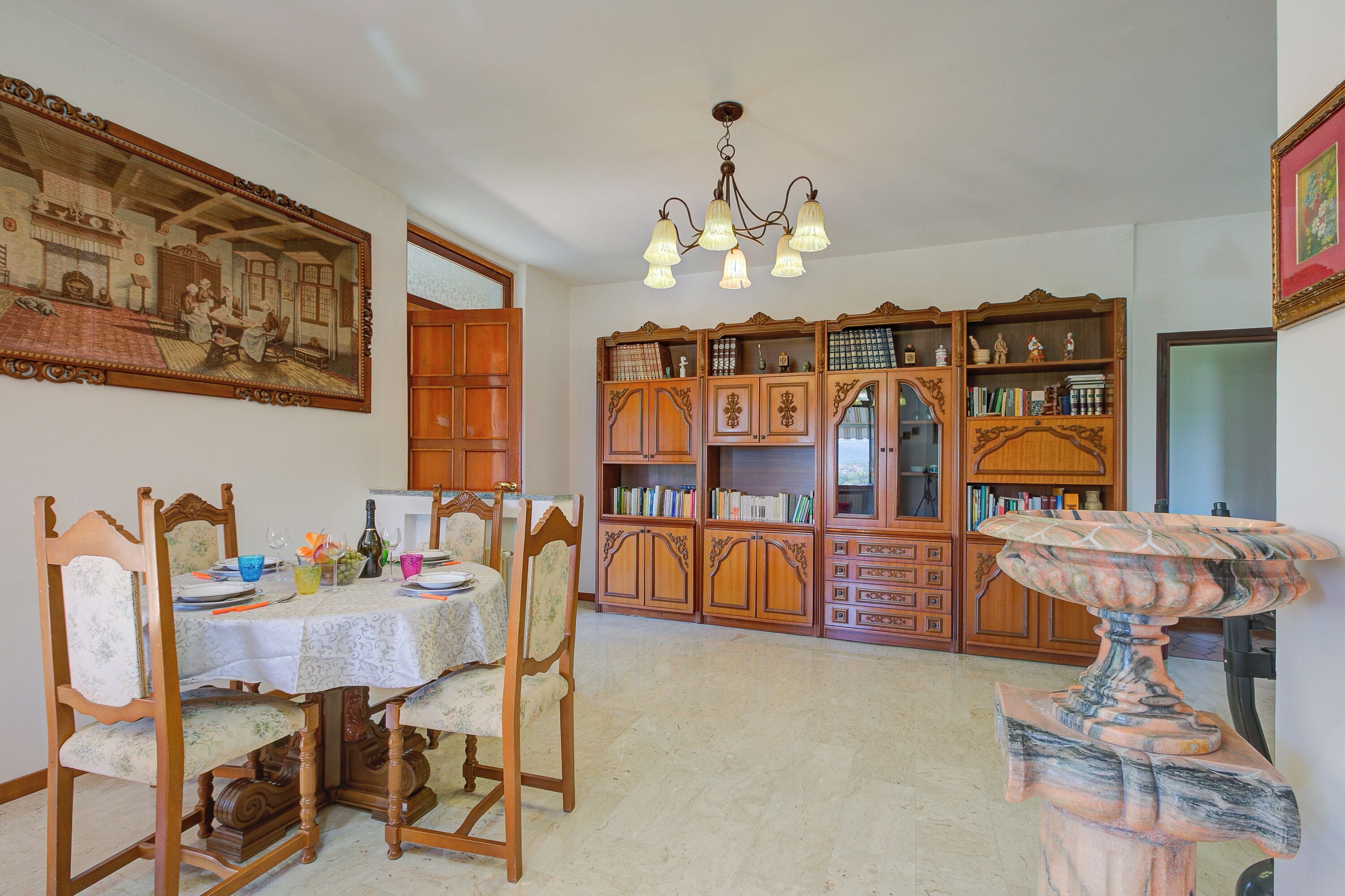 Appartement familial, plusieurs chambres (A Due Passi Dal Bosco) | Restauration