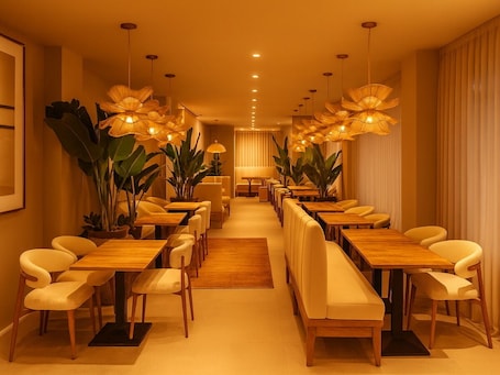 Daily buffet breakfast (EUR 13 per person)