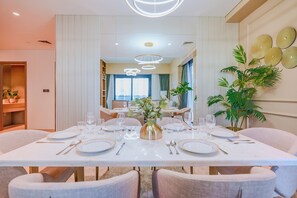 Luxury Apartment, Balcony, City View | In-room dining - Act One - Act Two - Downtown - Emaar (Dubai)