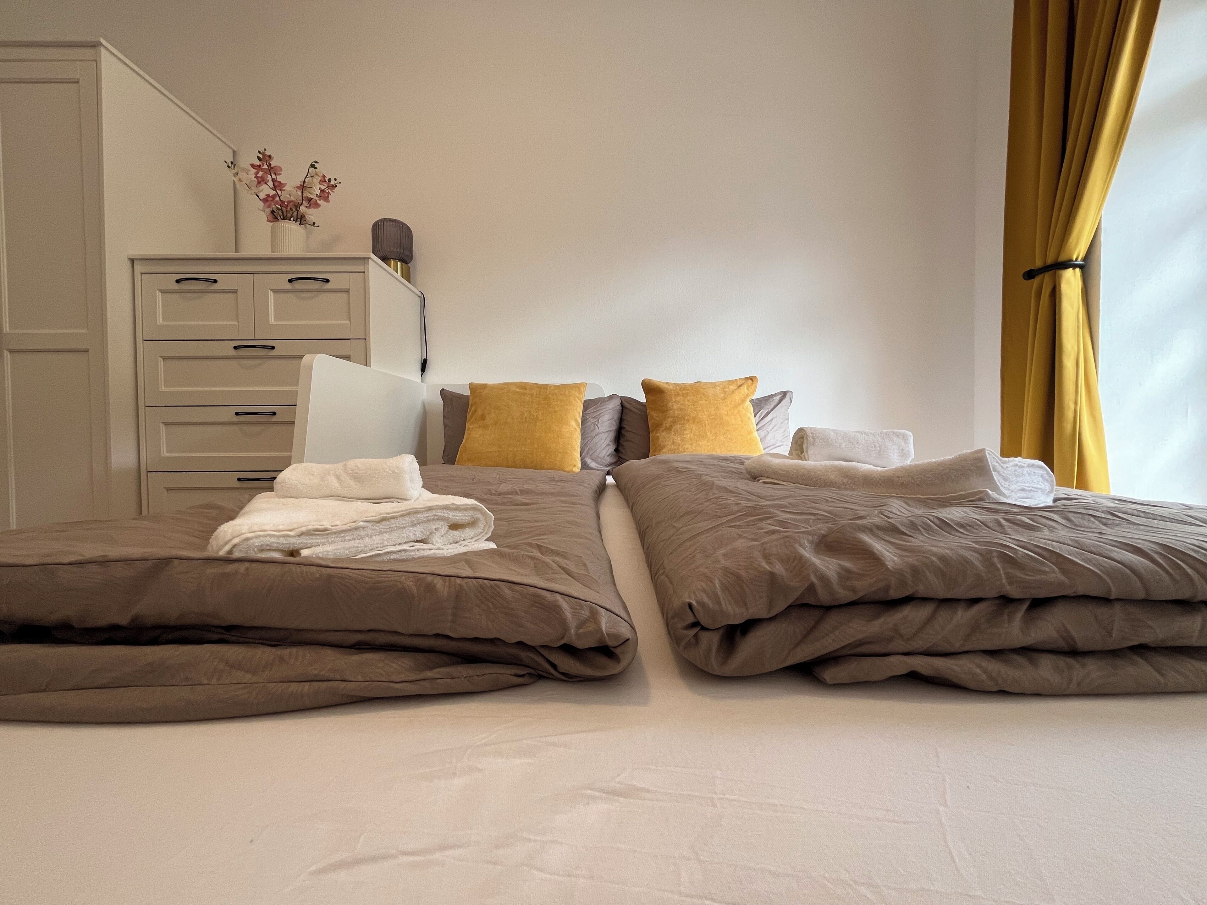 1 Schlafzimmer, Schreibtisch, WLAN, Bettwäsche