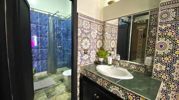 Towels, soap, toilet paper
