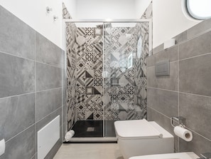 Deluxe-Doppelzimmer, Stadtblick | Badezimmer