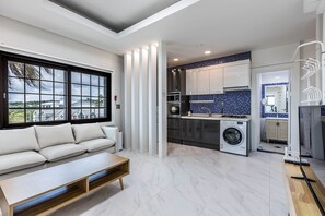 Ocean Suite Twin | Area soggiorno | Pavimenti riscaldati