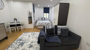 1 bedroom, iron/ironing board, Internet, bed sheets