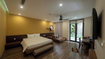 7 chambres, fer et planche à repasser, Wi-Fi