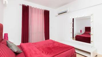 Family Apartment, City View | Iron/ironing board, free WiFi