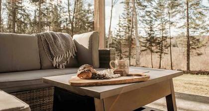 Spa, Firepit & Nature | Chalet de la Colonie