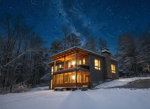 Spa, Firepit & Nature | Chalet de la Colonie