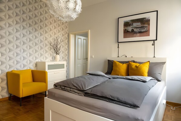 1 bedroom, WiFi, bed sheets