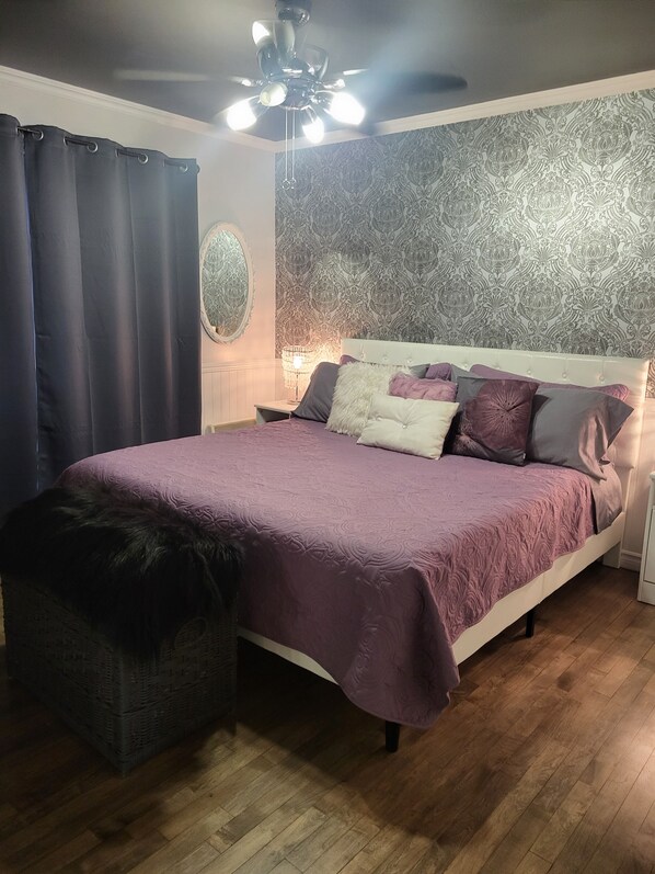 3 chambres, fer et planche à repasser, accès à Internet, literie fournie