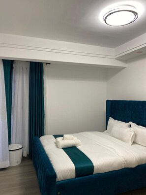 1 soverom, strykejern/-brett, wi-fi og sengetøy