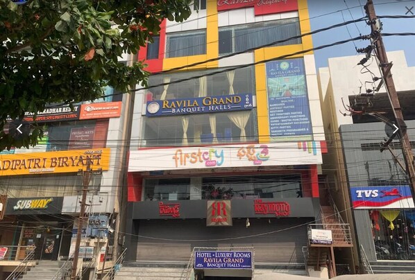 Façade de l’hébergement