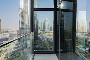 Luxury Apartment, Balcony, City View | Balcony