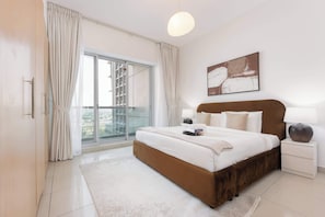 1 bedroom, desk, iron/ironing board, WiFi