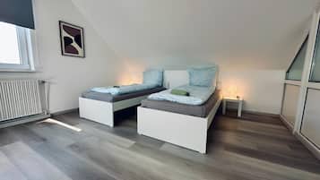 2 soveværelser, skrivebord, strygejern/strygebræt, Wi-Fi