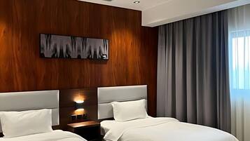 In-room safe, iron/ironing board, free WiFi