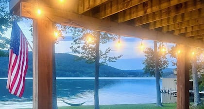 Lakefront w/ Private Dock + Sunset Views | Sleeps 8 | Near Boat Launch