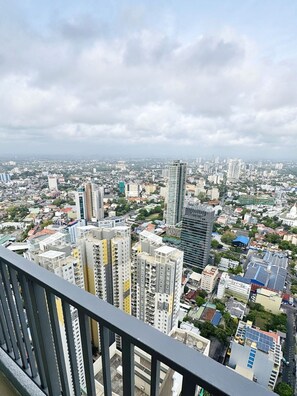 Luxury Apartment, 2 Bedrooms, City View | Balcony view