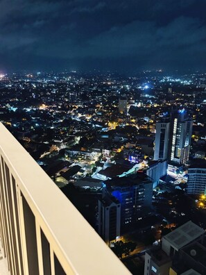 Luxury Apartment, 2 Bedrooms, City View | Balcony view