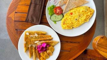 Tägliches Frühstücksbuffet (223592.28 IDR pro Person)