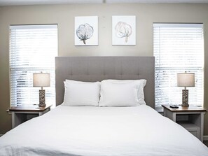 3 bedrooms, iron/ironing board, WiFi, bed sheets