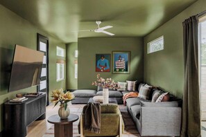 TV, books, offices