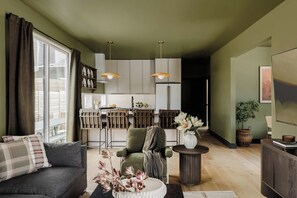 Unit A | Open Concept Kitchen | Minor Design Differences Between Houses | First Floor | House 1