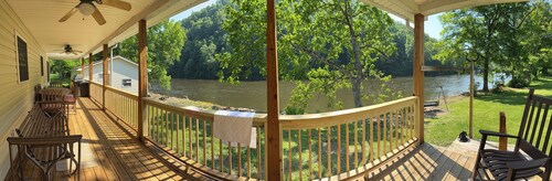 Updated riverside home in Rowlesburg, WV. Pet-friendly!