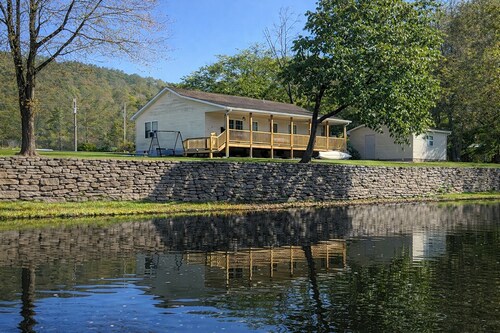 Stoney Lonesome - your updated, pet-friendly, riverside home away from home!