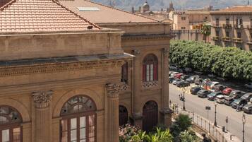 Blick von der Unterkunft