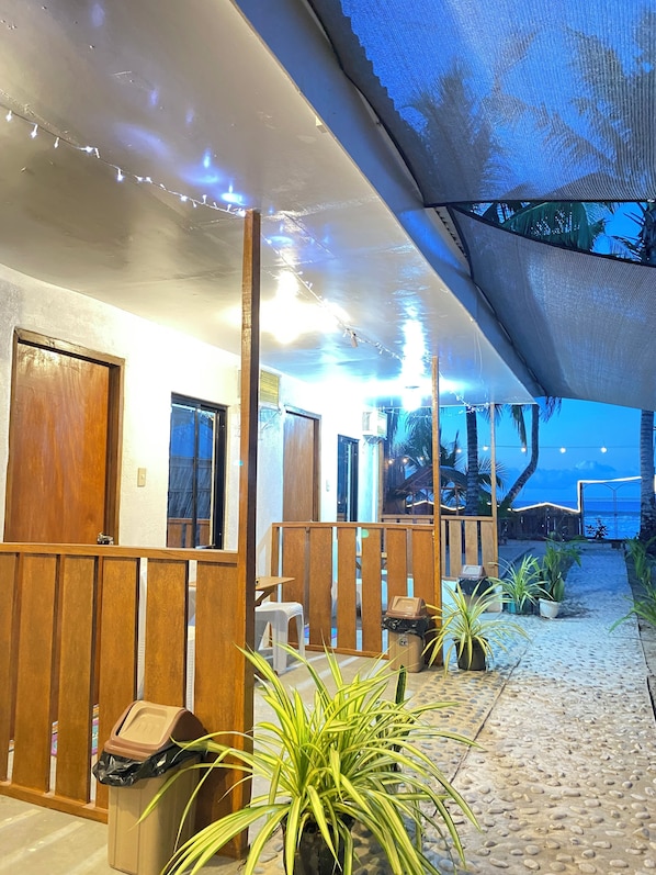Standard Double Room, Lanai, Partial Sea View | Terrace/patio