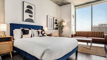 1 soverom, strykejern/-brett, wi-fi og sengetøy