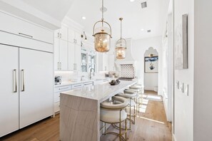 Fridge, microwave, oven, stovetop - Rosemary Beach Home near Town Square | Private Pool (Panama City Beach)