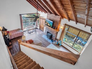 Cabaña, 2 habitaciones | Área de sala de estar