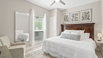 Condo, 1 Bedroom | 1 bedroom, iron/ironing board, free WiFi