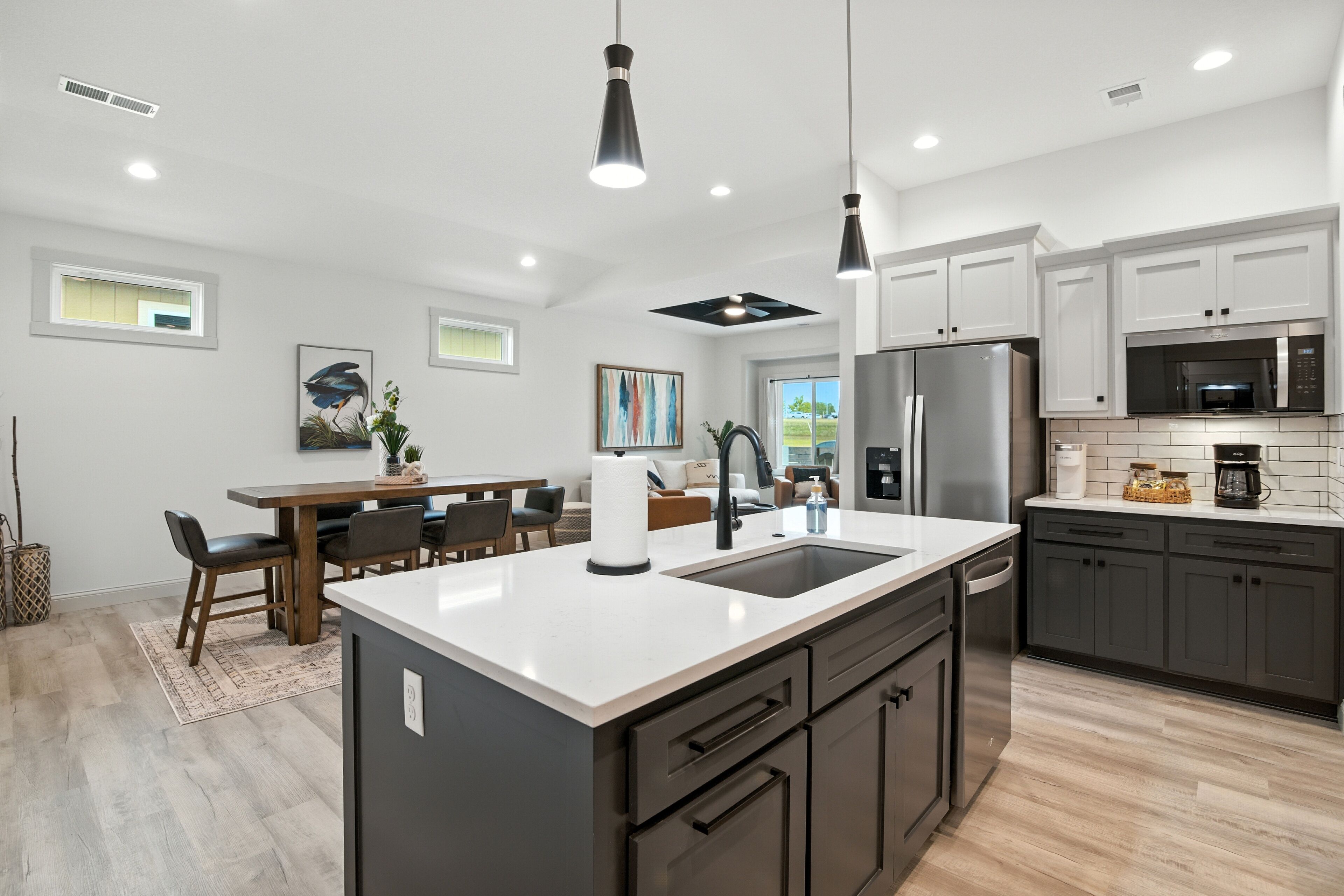 Duplex, 3 Bedrooms | Private kitchen | Fridge, oven, coffee/tea maker, toaster