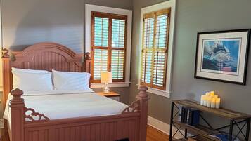 1 slaapkamer, een bureau, gratis wifi, beddengoed