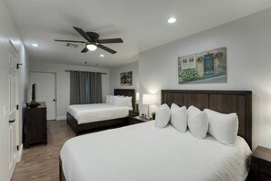 8 bedrooms, iron/ironing board, WiFi, bed sheets