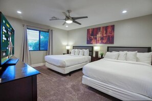 6 bedrooms, iron/ironing board, WiFi, bed sheets