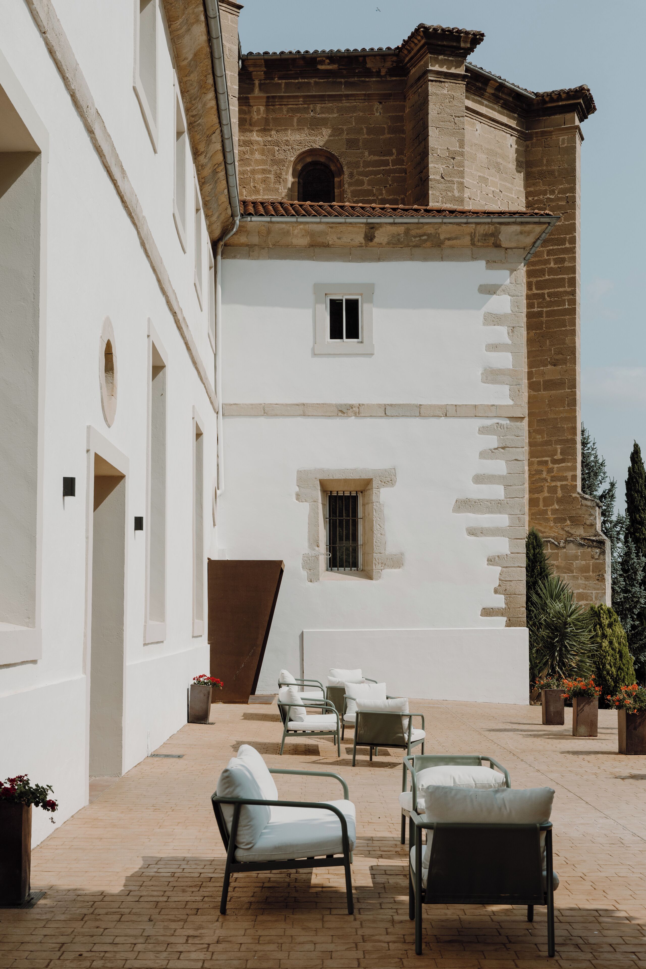 Façade de l’hébergement