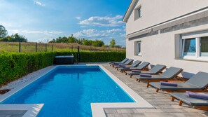 Piscine chauffée