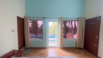 Classic Quadruple Room, Patio, Pool View | View from room