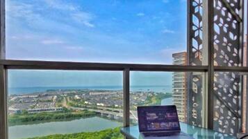 Apartemen, 3 kamar tidur, pemandangan laut | Balkon