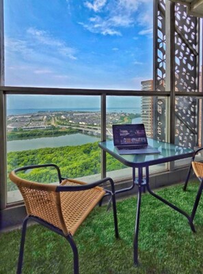 Balcony - Staysanliving Goldcoast PIK (Jakarta)