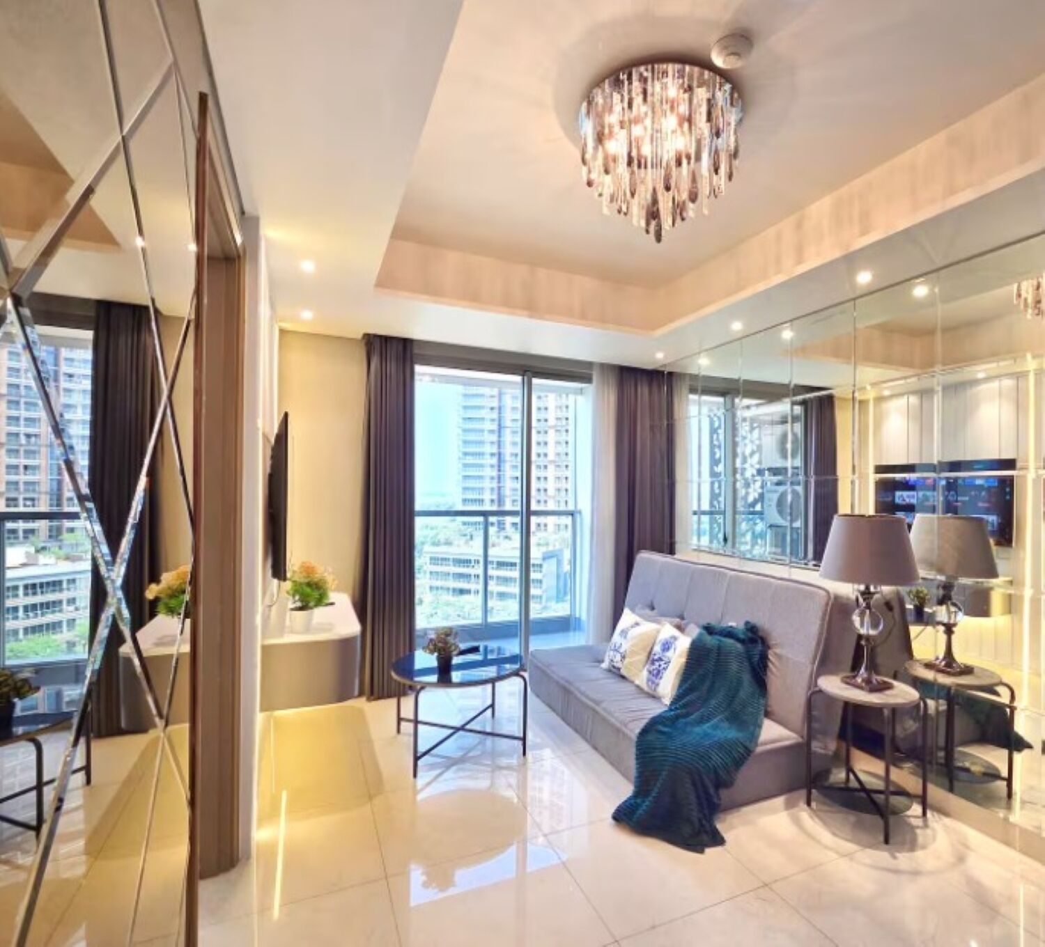 Apartemen, 3 kamar tidur, pemandangan kolam renang | Area keluarga
