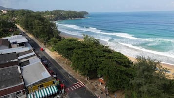 Beach nearby, white sand