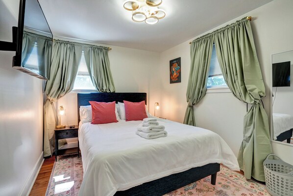 3 chambres, accès Internet, draps fournis